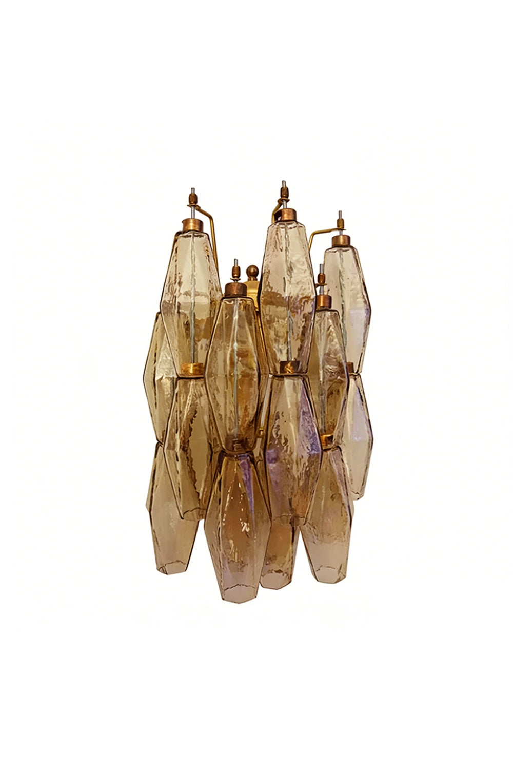 Murano Poliedri  Glass Wall Sconces
