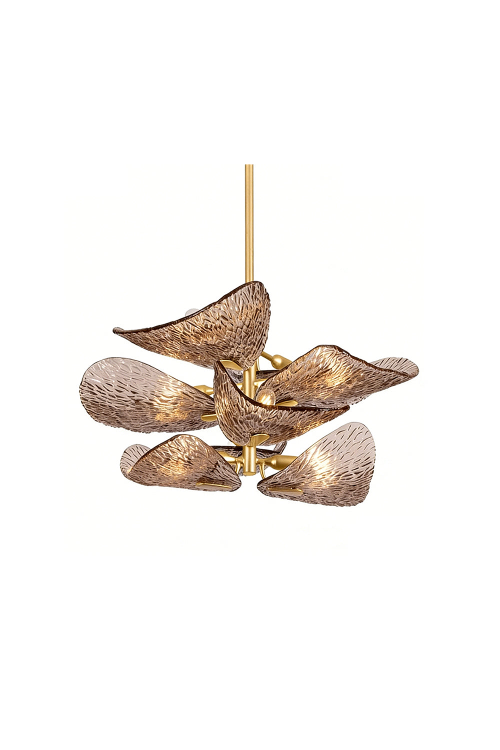 Cardiff Textured Wave Chandelier