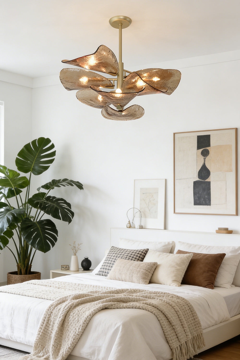 Cardiff Textured Wave Chandelier