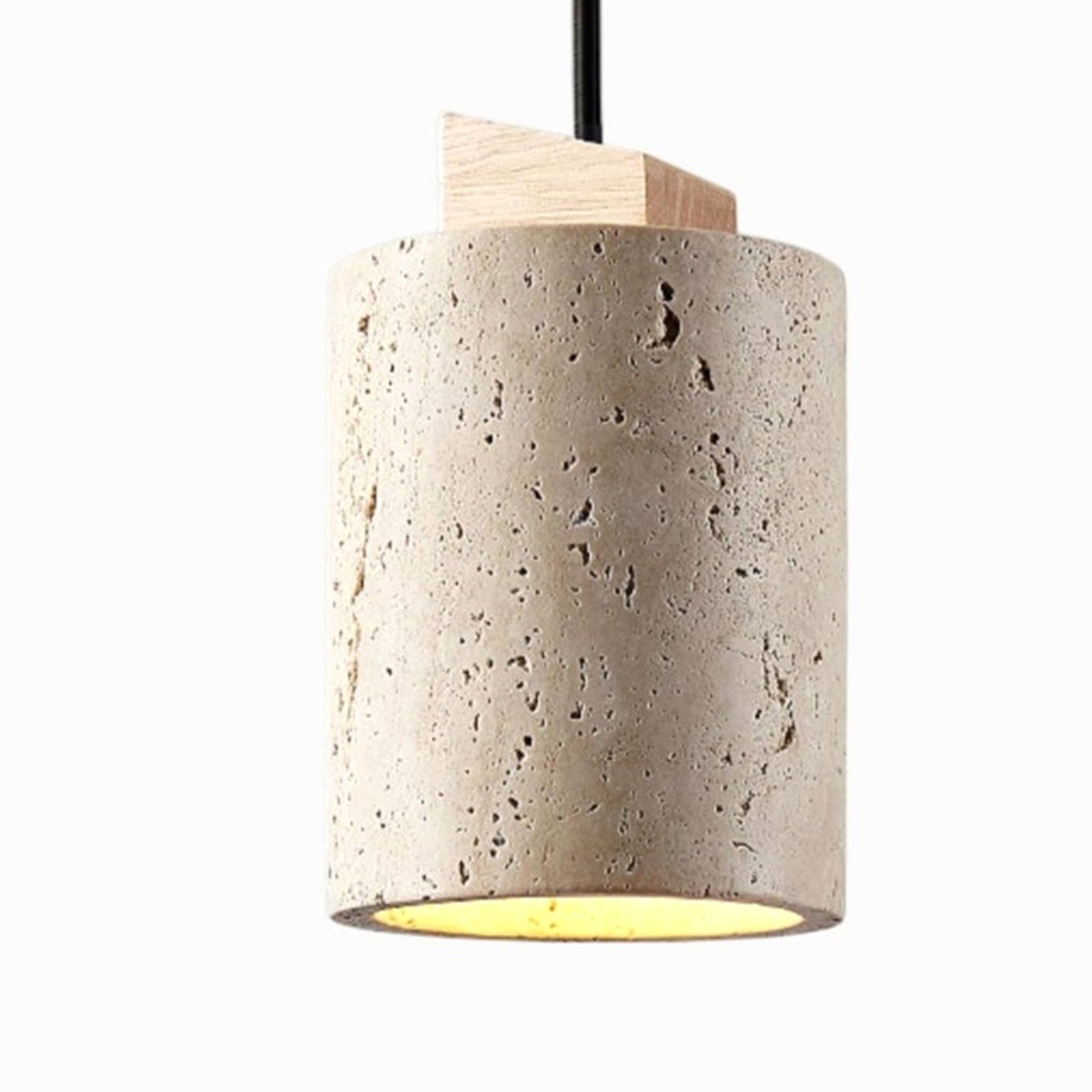Porous Travertine Cylinder