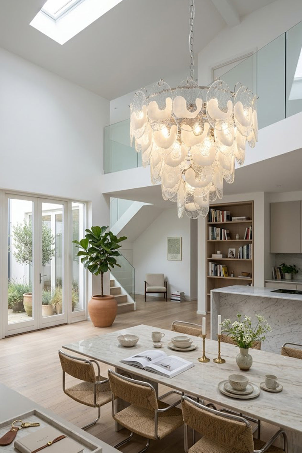 Frostelle Murano Chandelier