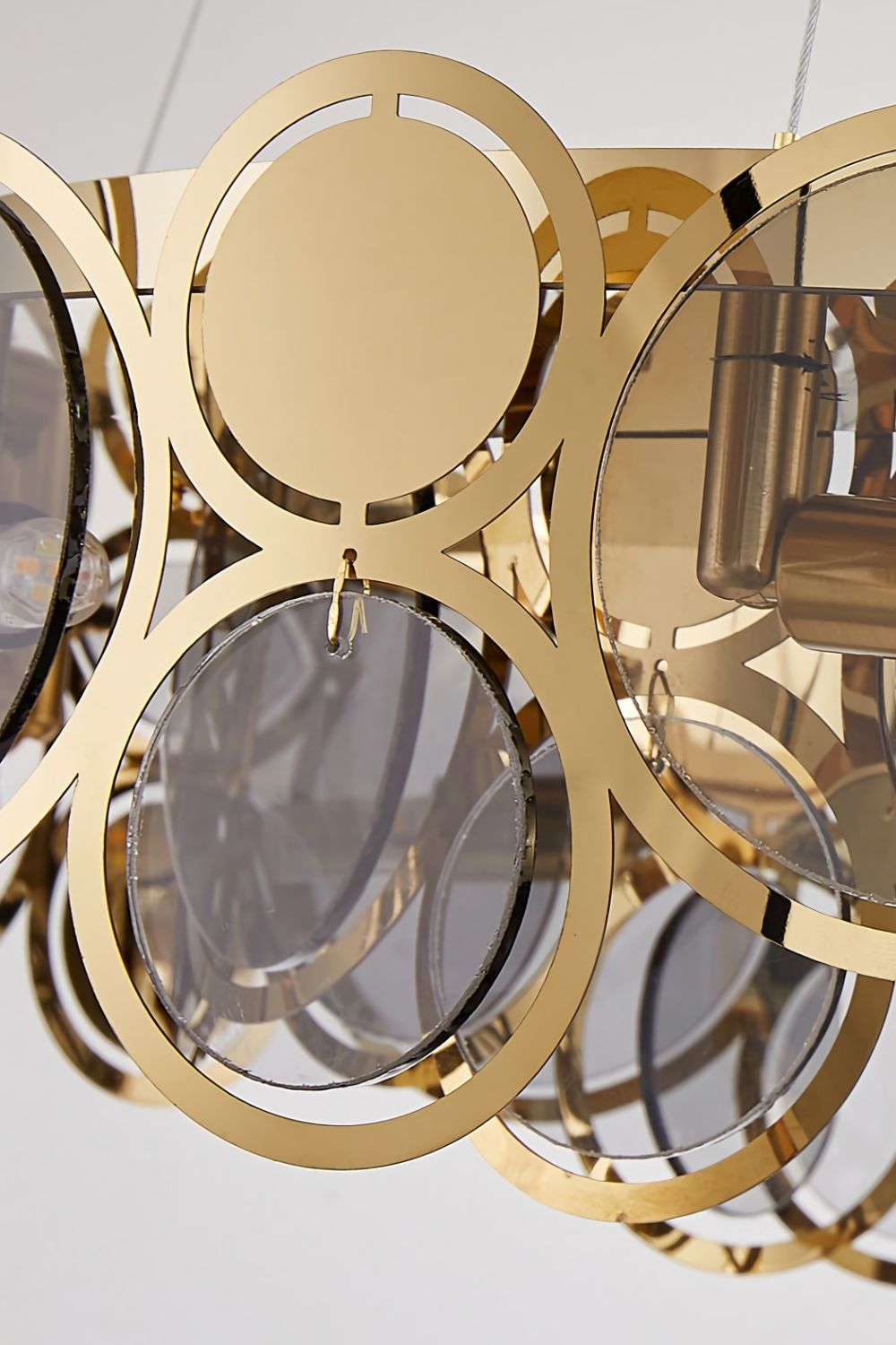 Adrianna Glass Round Chandelier - SamuLighting