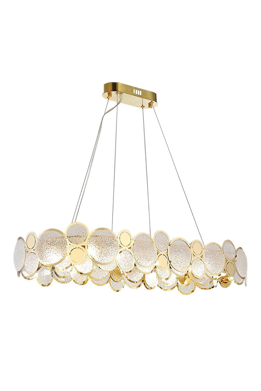 Adrianna Glass Round Chandelier - SamuLighting