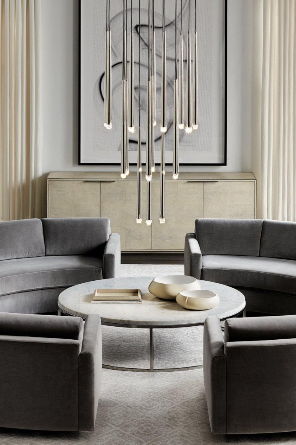 Aquitaine Round Chandelier - SamuLighting