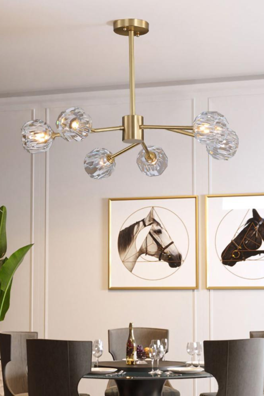 Boule De Cristal Round Chandelier - SamuLighting