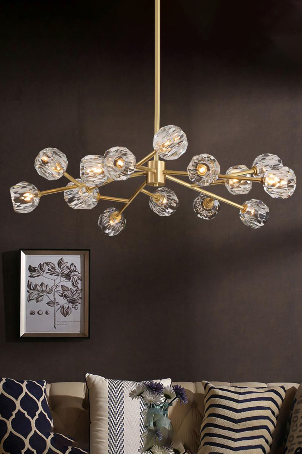 Boule De Cristal Round Chandelier - SamuLighting