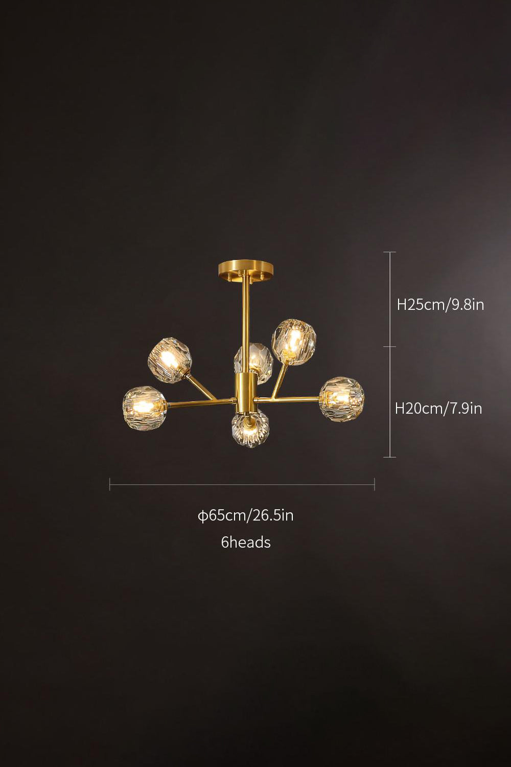 Boule De Cristal Round Chandelier - SamuLighting