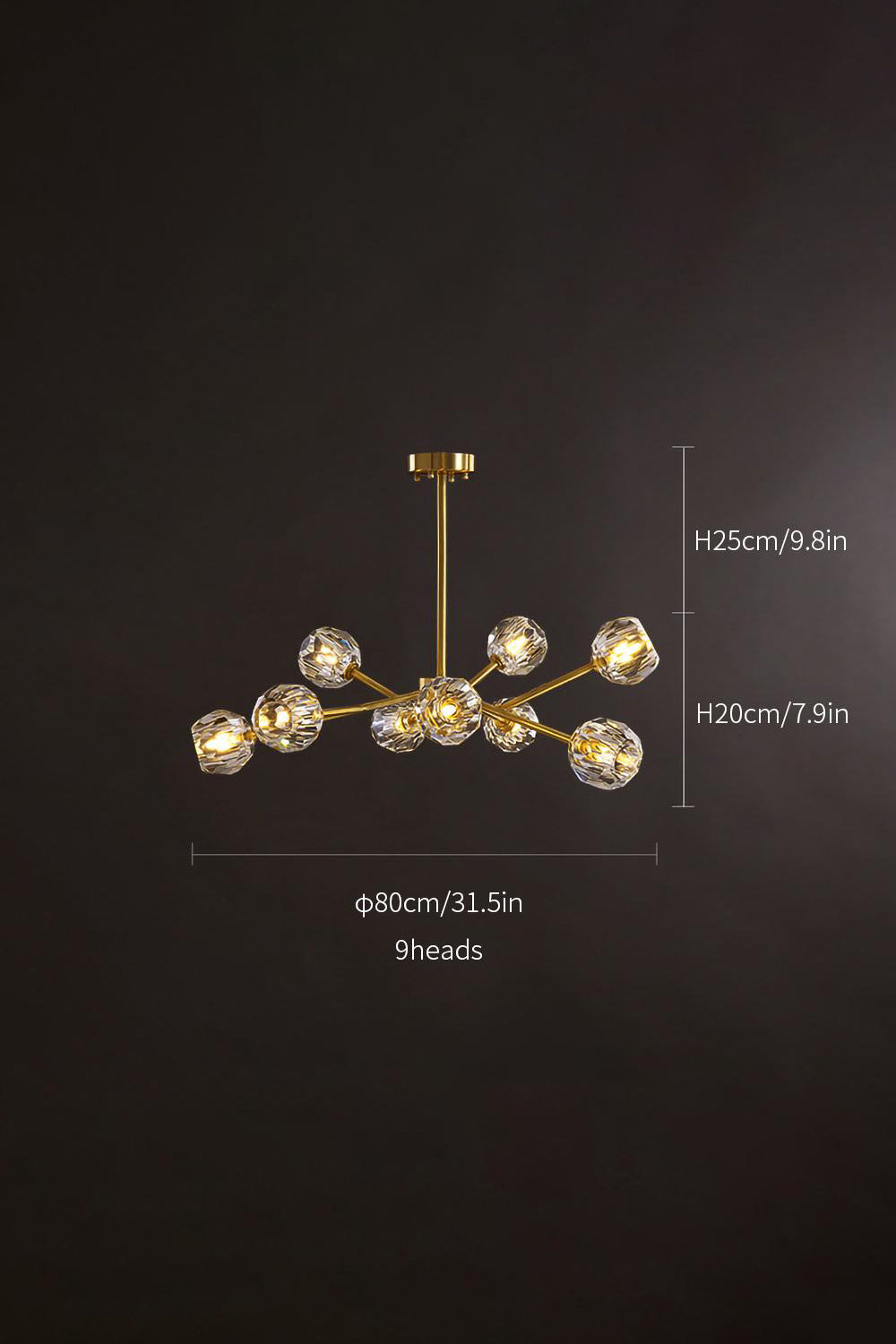 Boule De Cristal Round Chandelier - SamuLighting