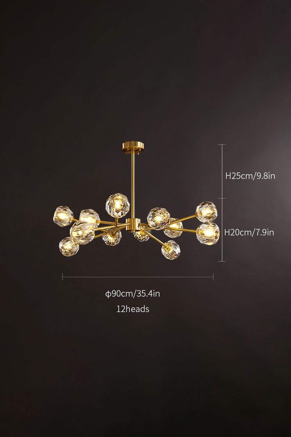 Boule De Cristal Round Chandelier - SamuLighting