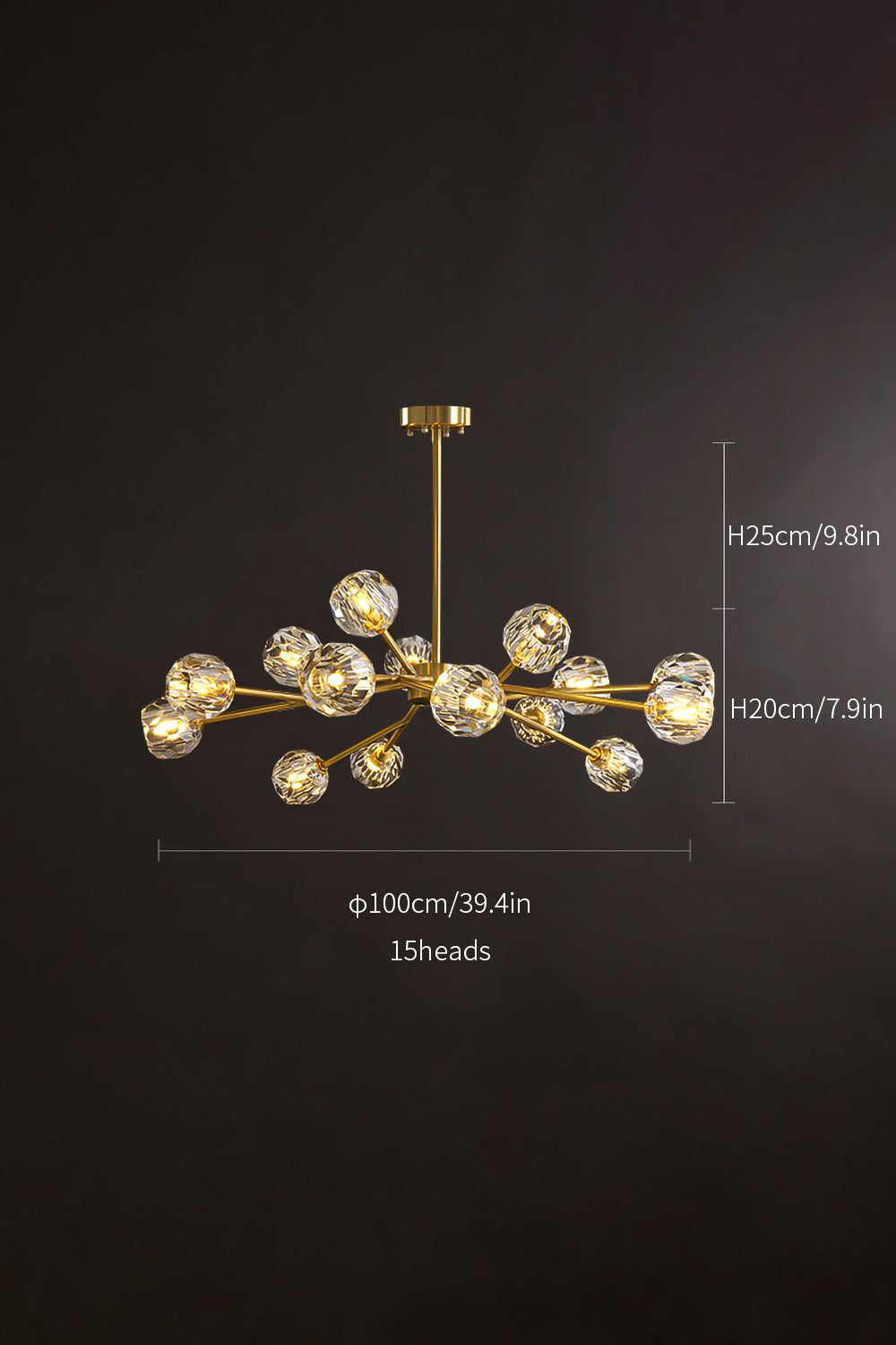 Boule De Cristal Round Chandelier - SamuLighting