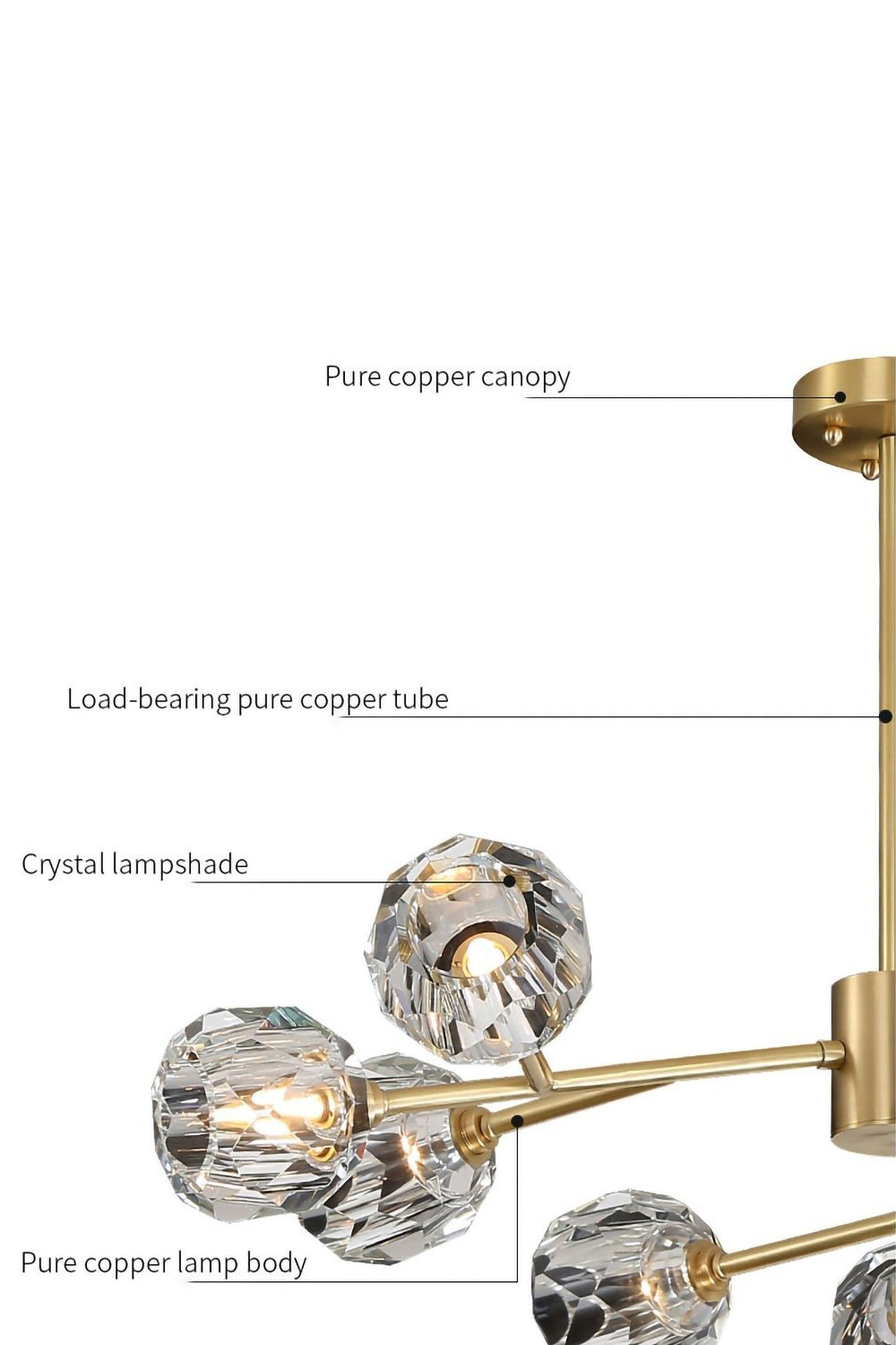 Boule De Cristal Round Chandelier - SamuLighting