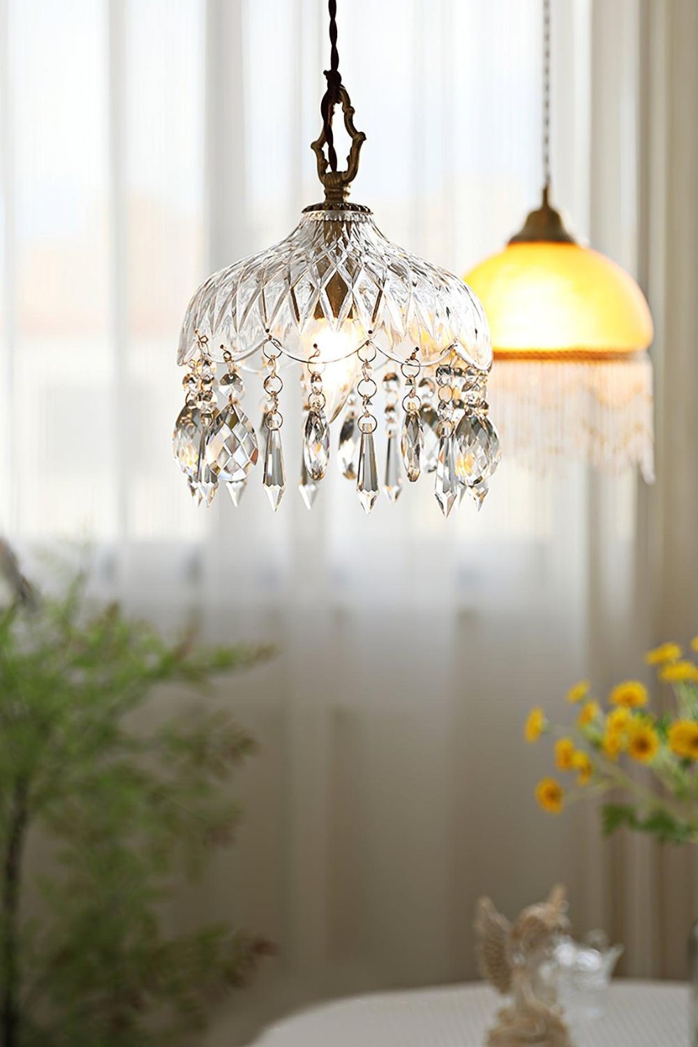 Glass bowl pendant shade on sale