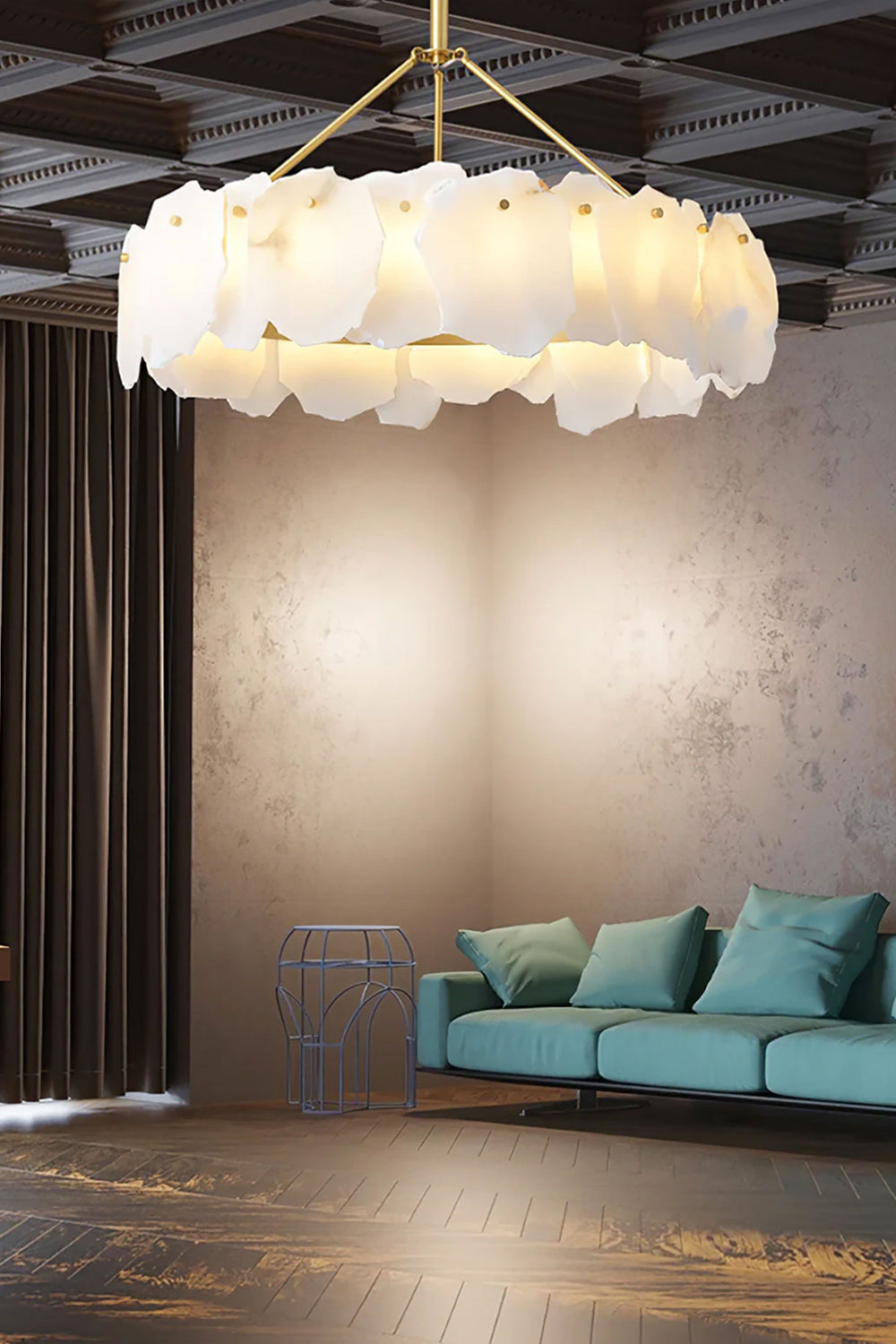 Burton Marble Chandelier - SamuLighting