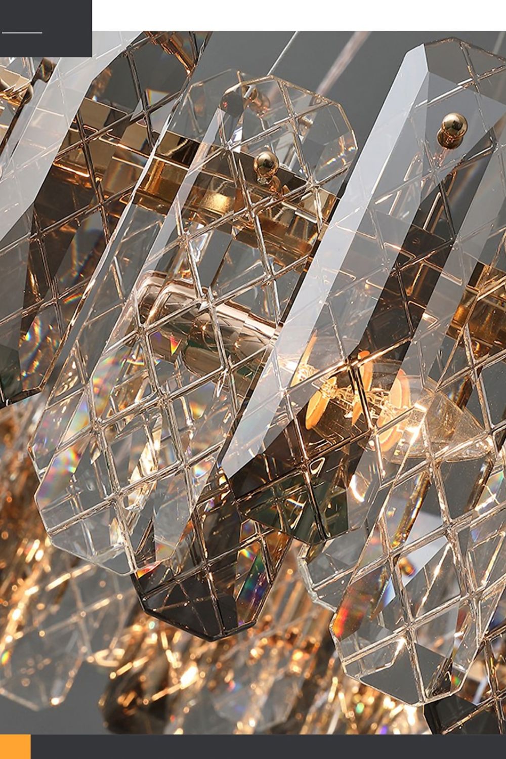 Clear Crystal Drum Pendant Lamp - SamuLighting