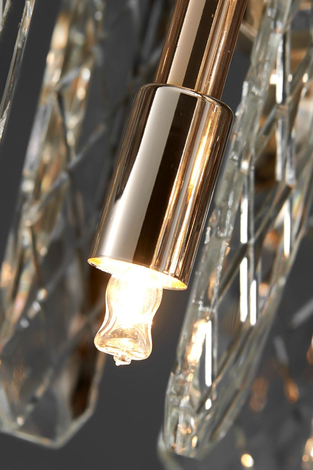 Clear Crystal Drum Pendant Lamp - SamuLighting