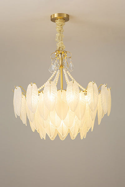Crystal Feather Chandeliers - SamuLighting