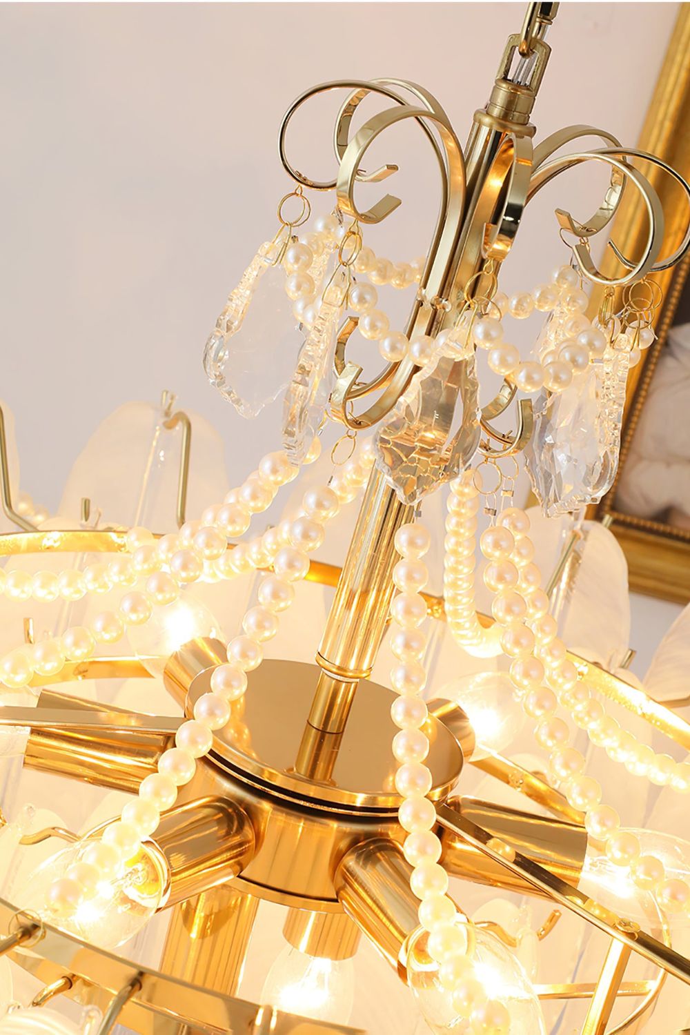 Crystal Feather Chandeliers - SamuLighting