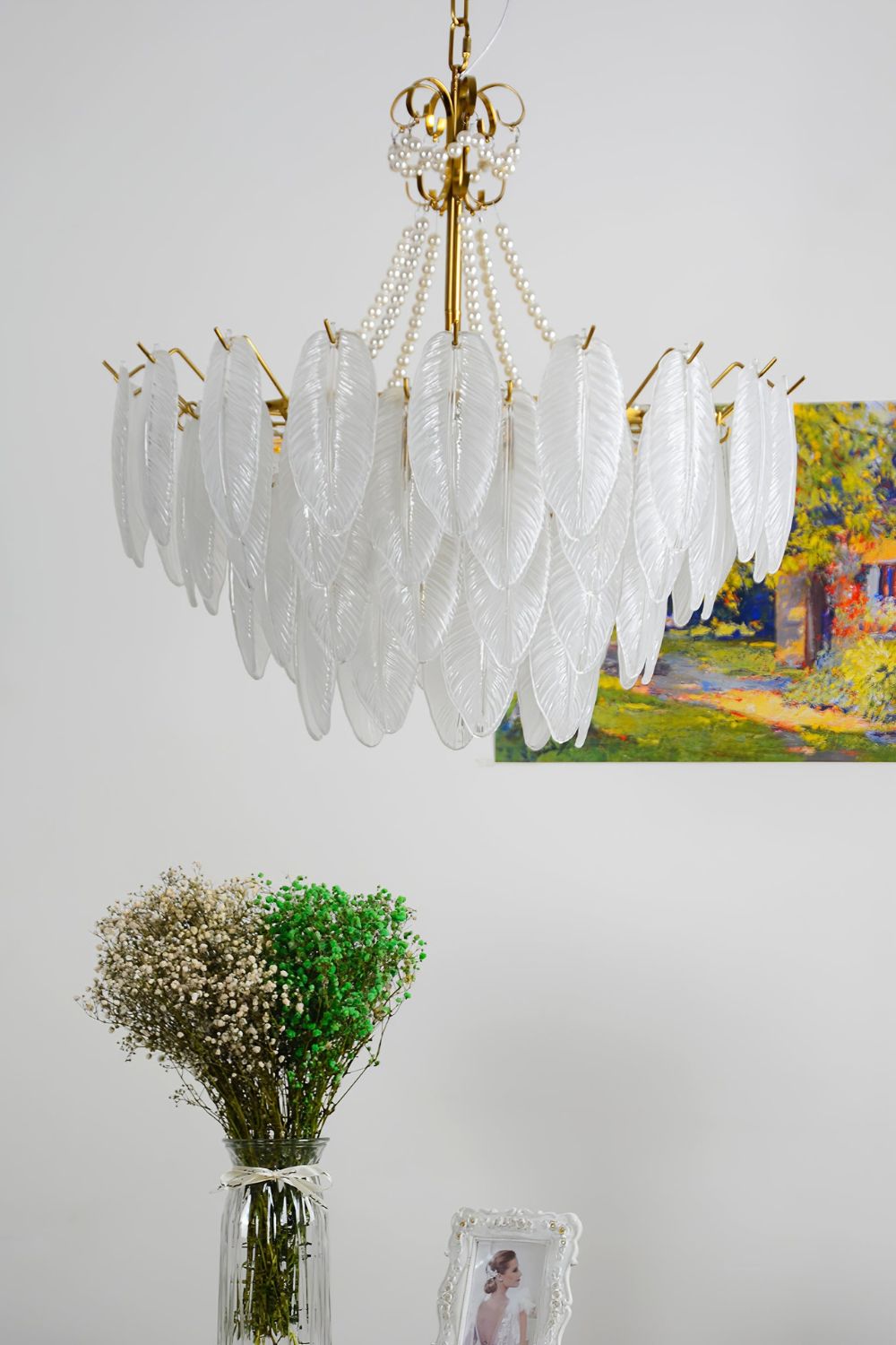 Crystal Feather Chandeliers - SamuLighting