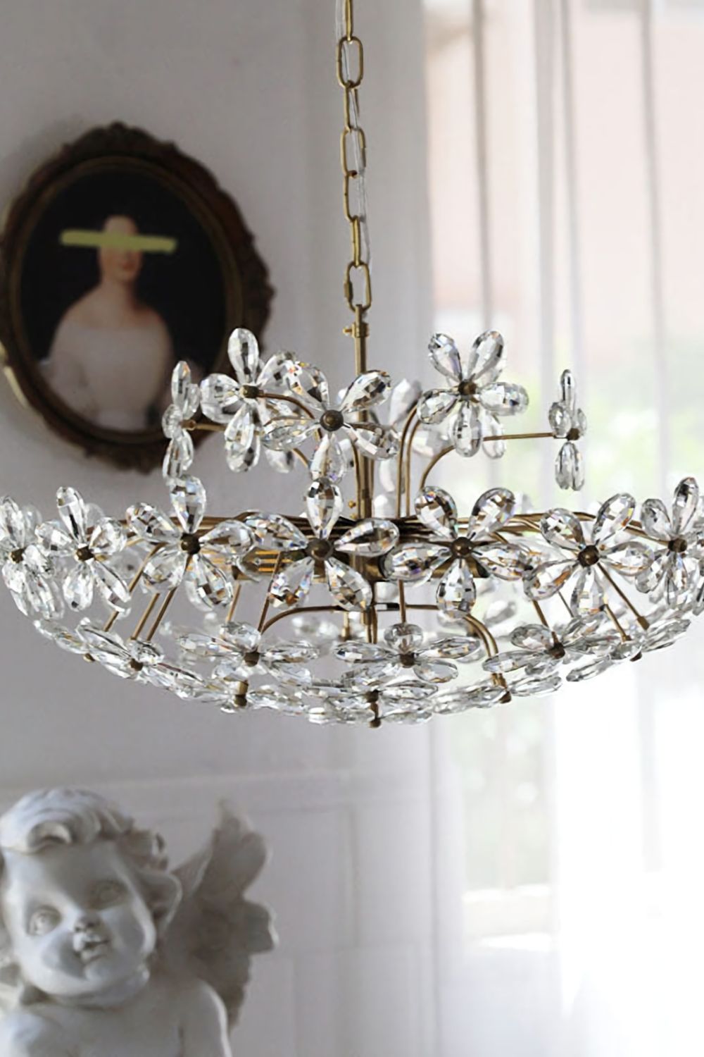 Crystal Flower Chandelier - SamuLighting