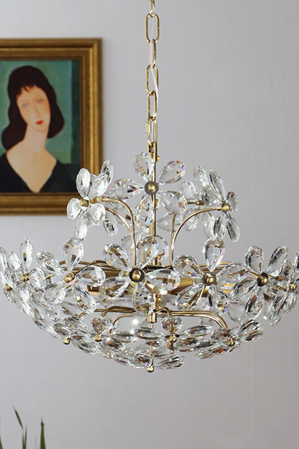 Crystal Flower Chandelier - SamuLighting