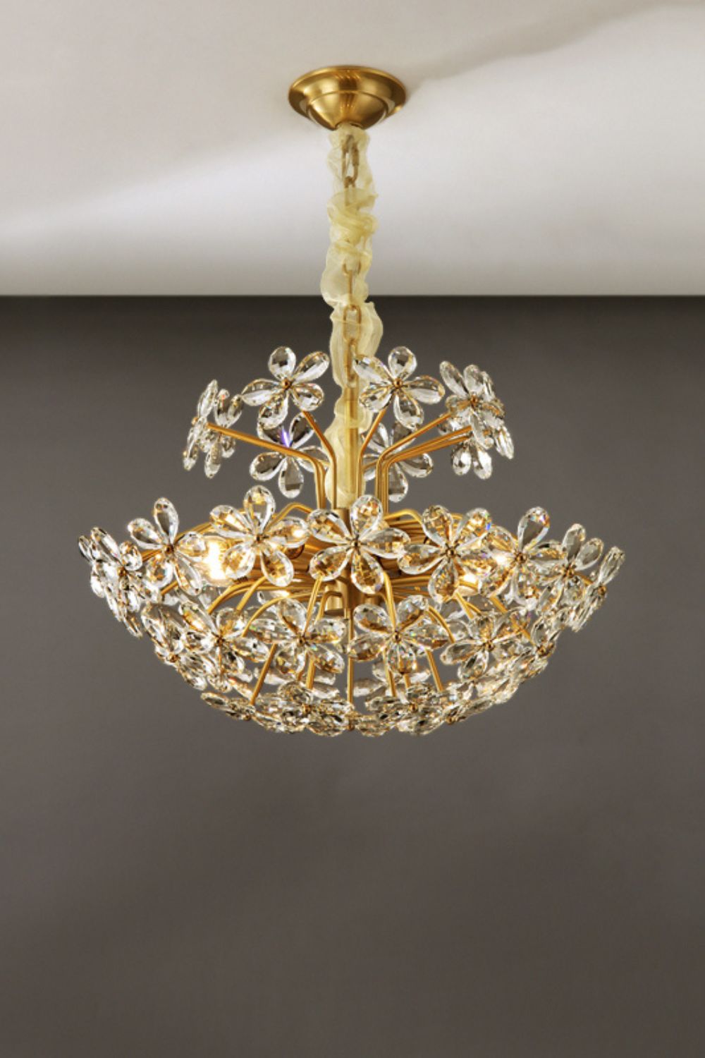 Crystal Flower Chandelier - SamuLighting