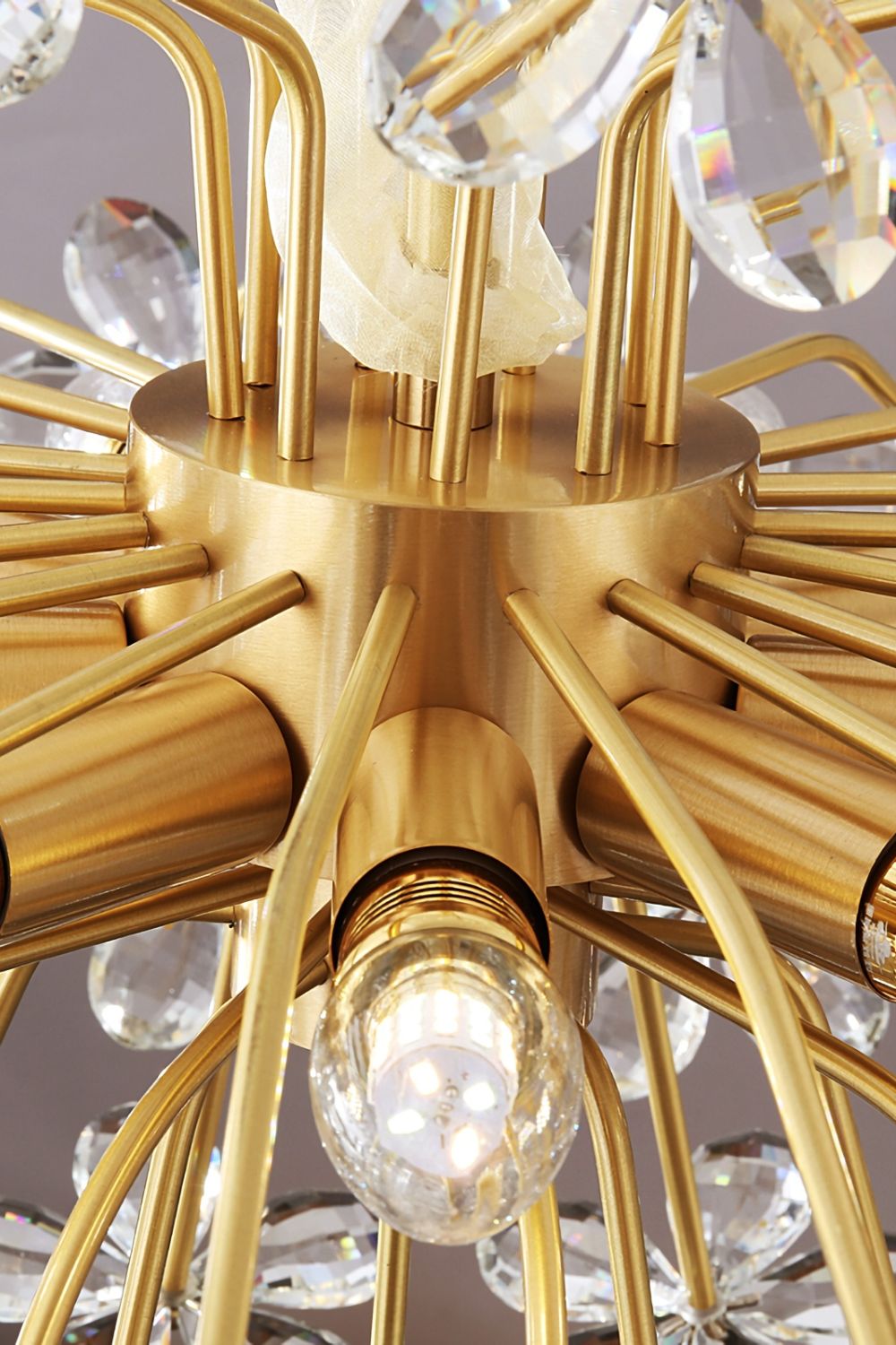 Crystal Flower Chandelier