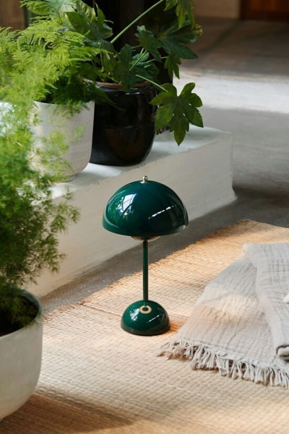 Flowerpot vp3 dark green top