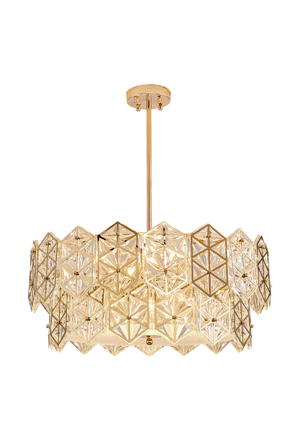Kinkeldey Crystal Prism Chandelier - SamuLighting