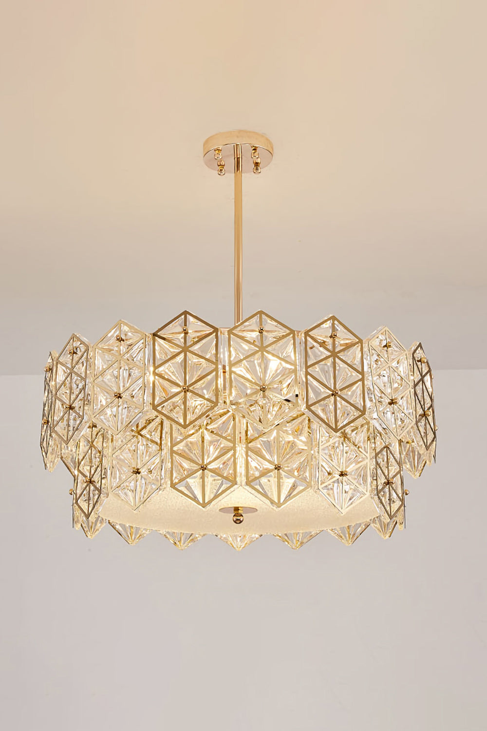 Kinkeldey Crystal Prism Chandelier - SamuLighting