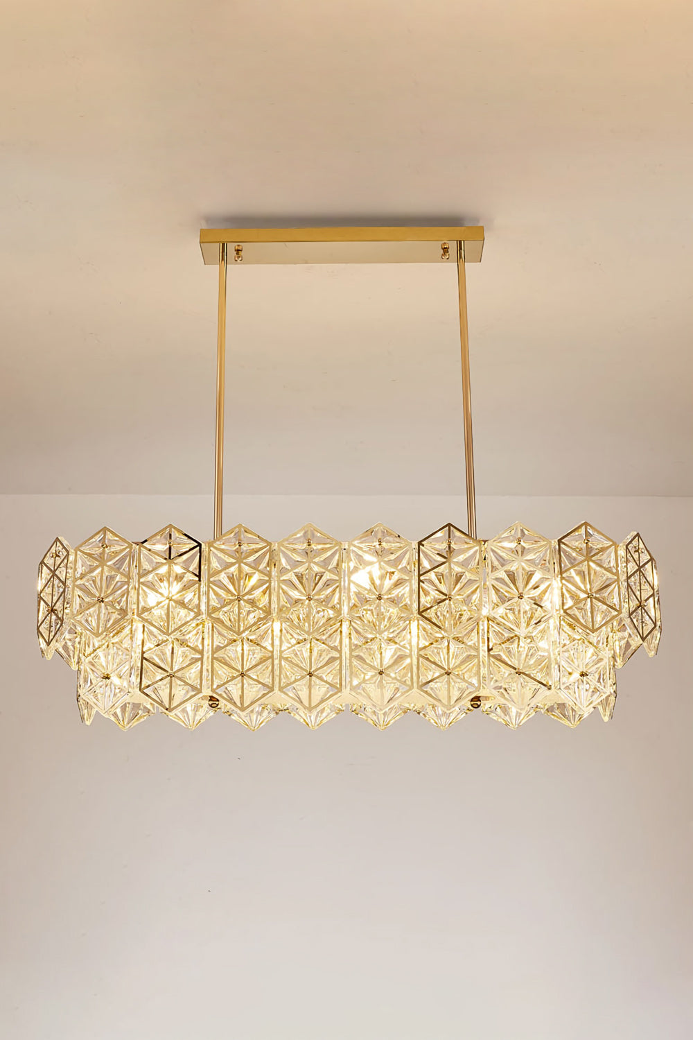 Kinkeldey Crystal Prism Chandelier - SamuLighting
