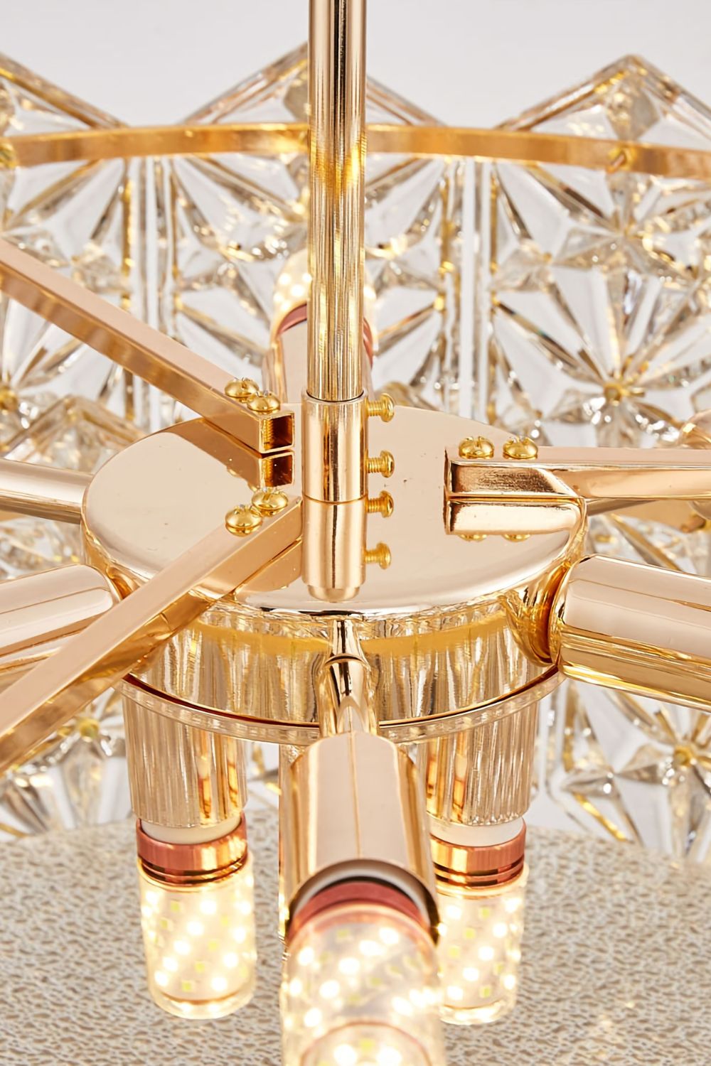 Kinkeldey Crystal Prism Chandelier - SamuLighting