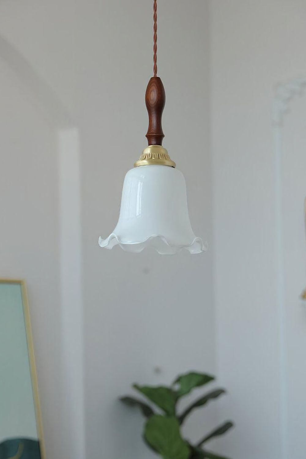 Milky Flower Pendant Light - SamuLighting