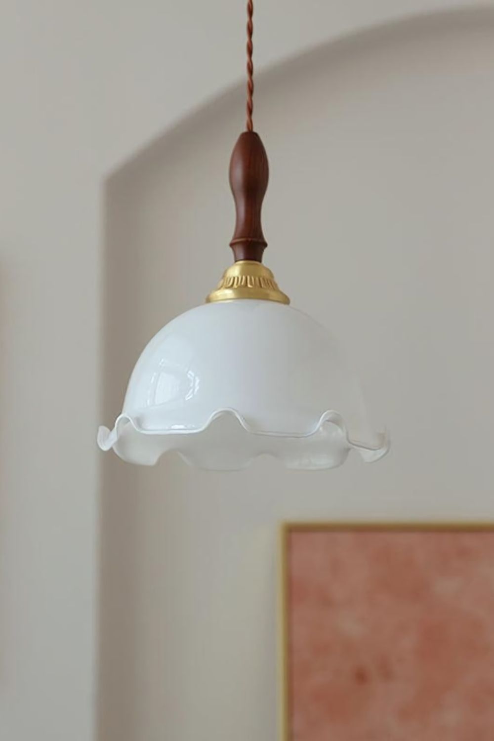 Milky Flower Pendant Light - SamuLighting