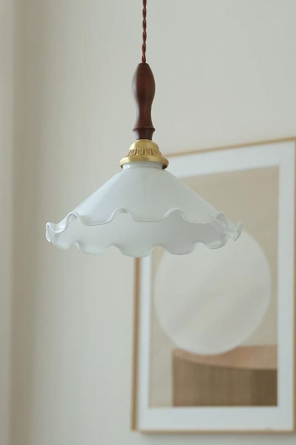 Milky Flower Pendant Light - SamuLighting