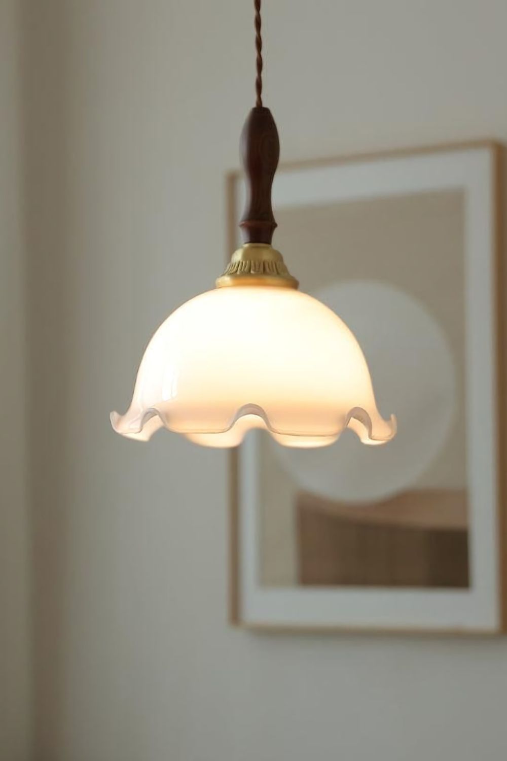 Milky Flower Pendant Light - SamuLighting
