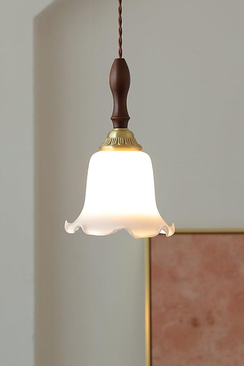 Milky Flower Pendant Light - SamuLighting