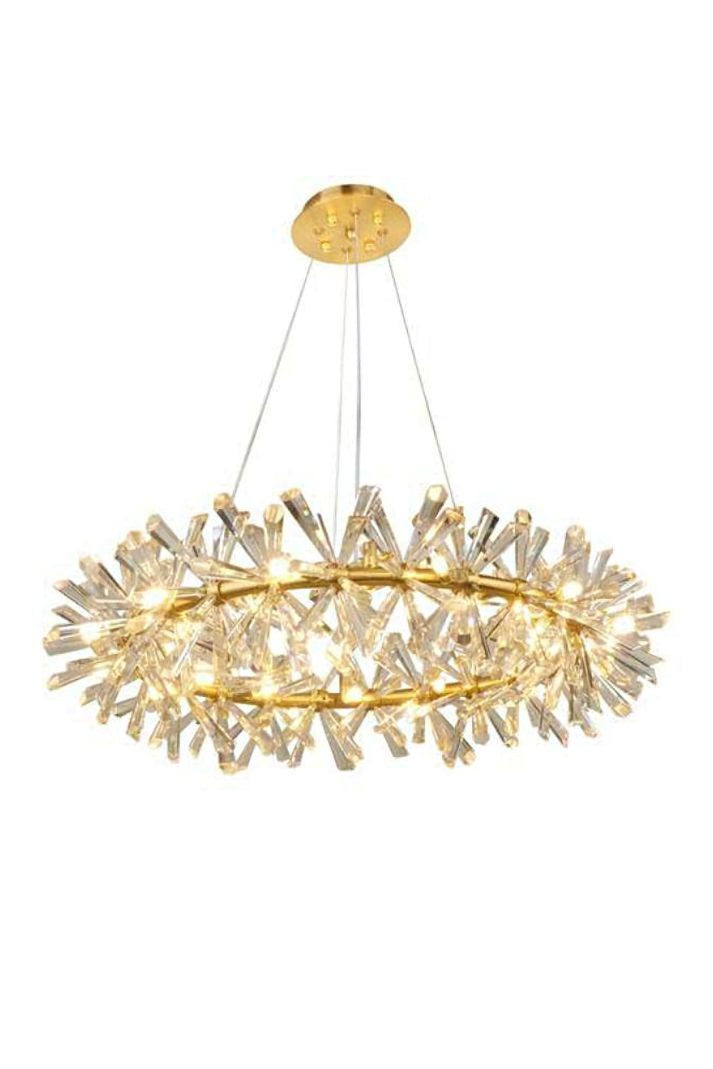 Mira Crystal Ring Chandelier - SamuLighting