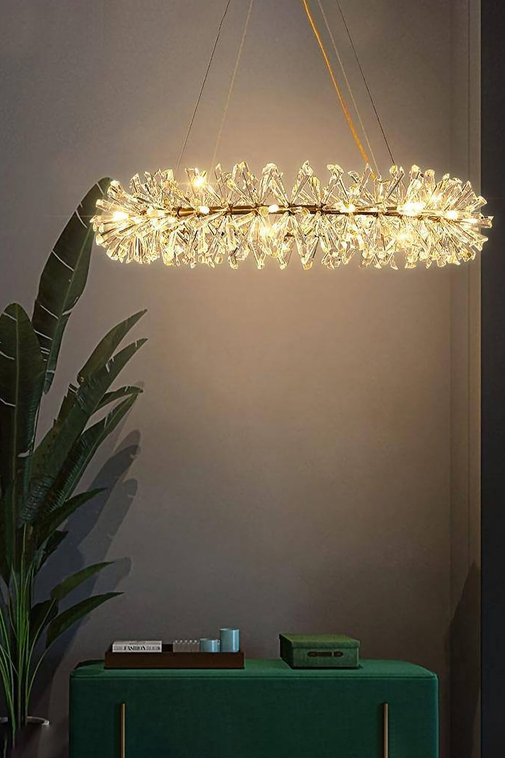 Mira Crystal Ring Chandelier - SamuLighting