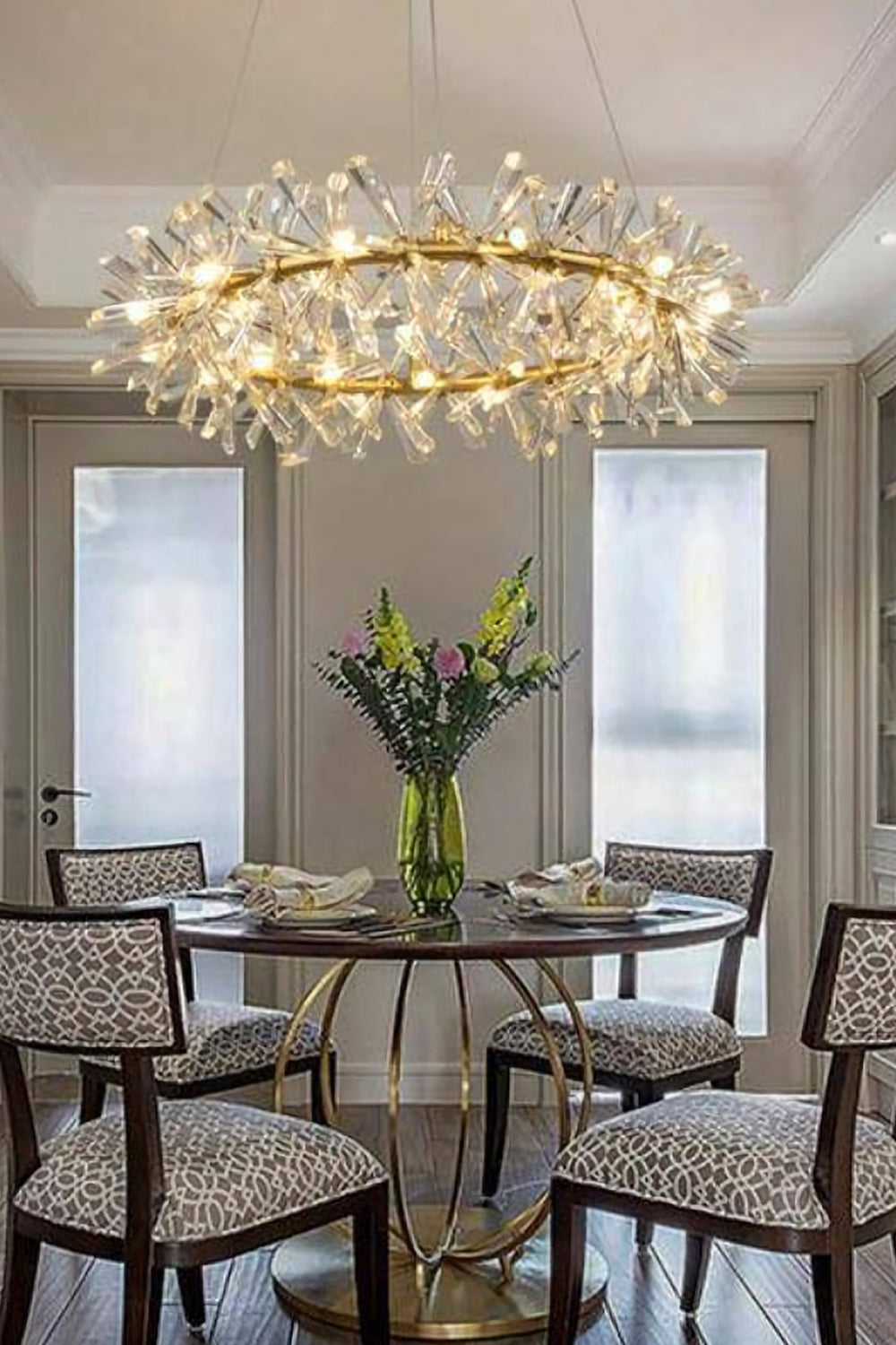Mira Crystal Ring Chandelier - SamuLighting