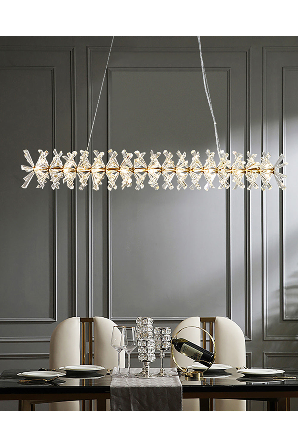 Mira Crystal Ring Chandelier - SamuLighting
