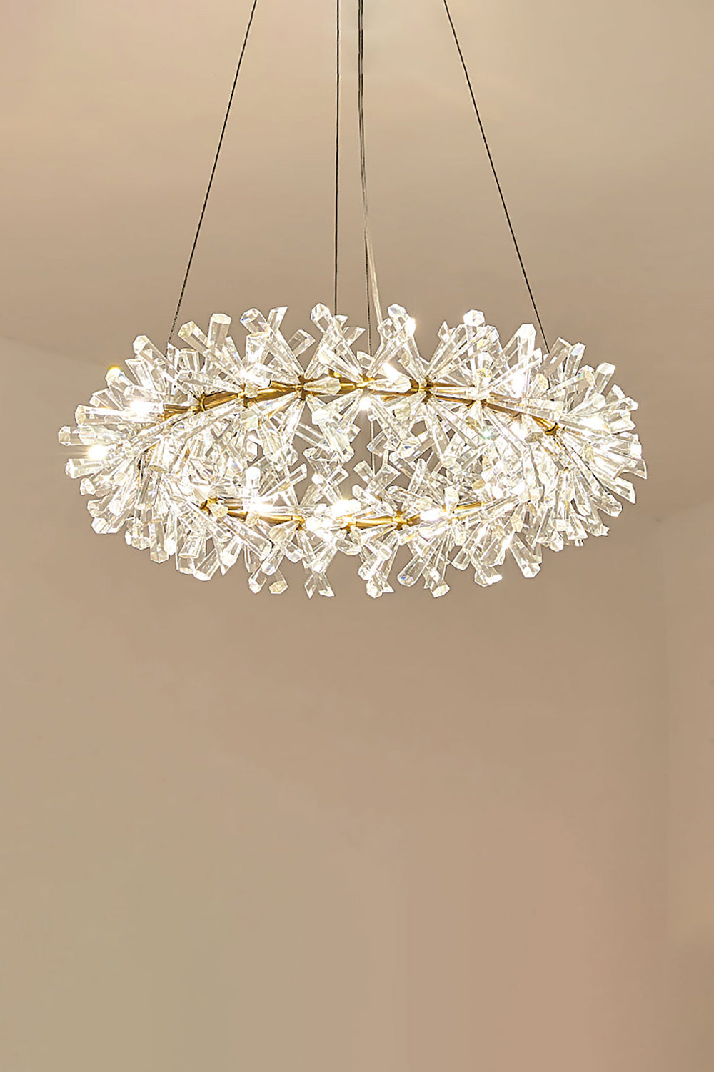 Mira Crystal Ring Chandelier - SamuLighting