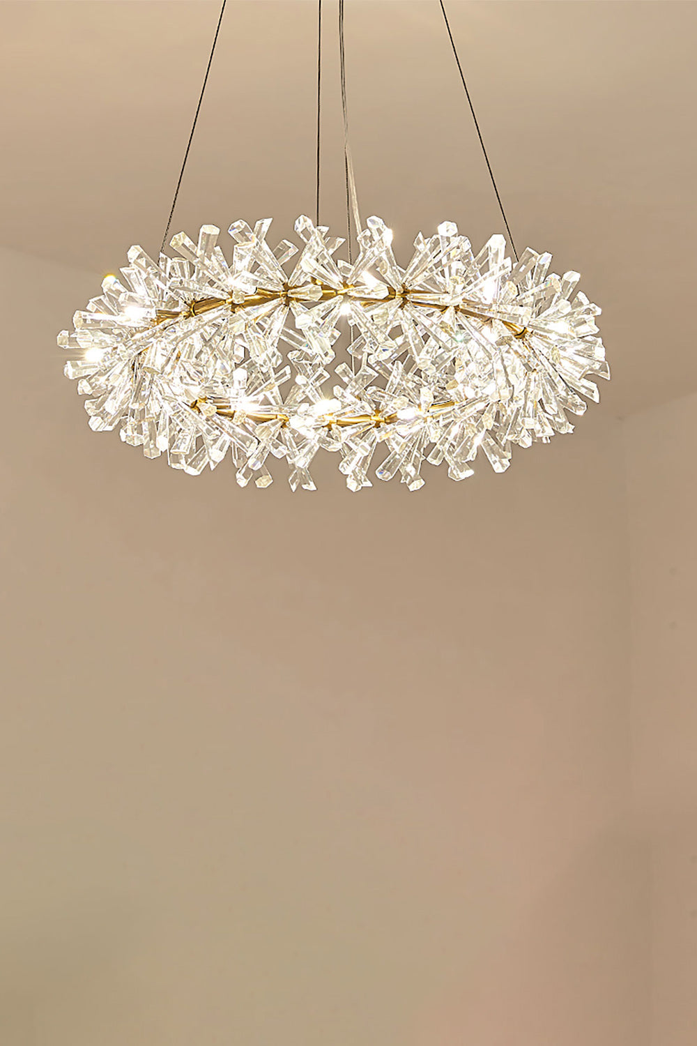 Mira Crystal Ring Chandelier - SamuLighting