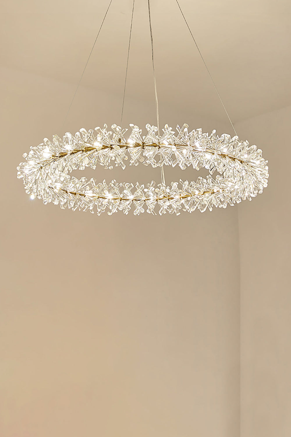 Mira Crystal Ring Chandelier - SamuLighting