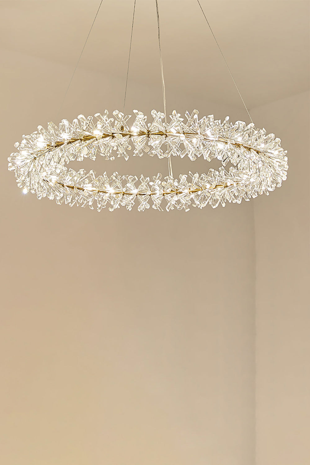Mira Crystal Ring Chandelier - SamuLighting