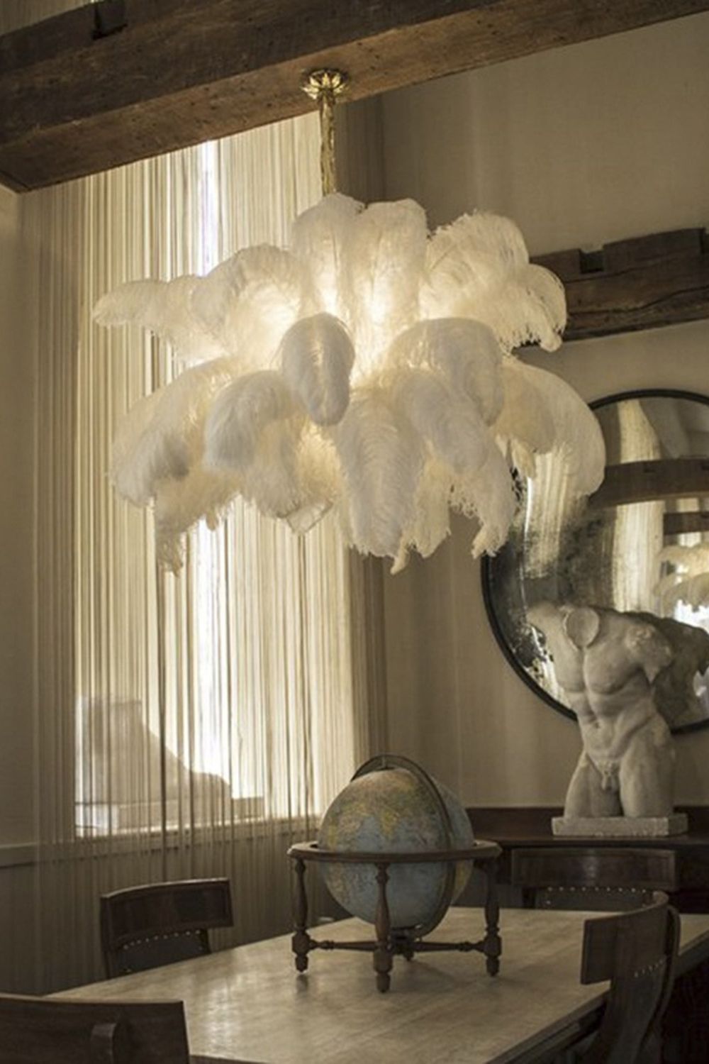 Ostrich Feather Chandeliers - SamuLighting