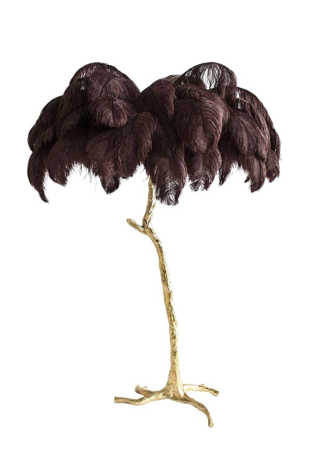Ostrich Feather Floor Lamp - SamuLighting