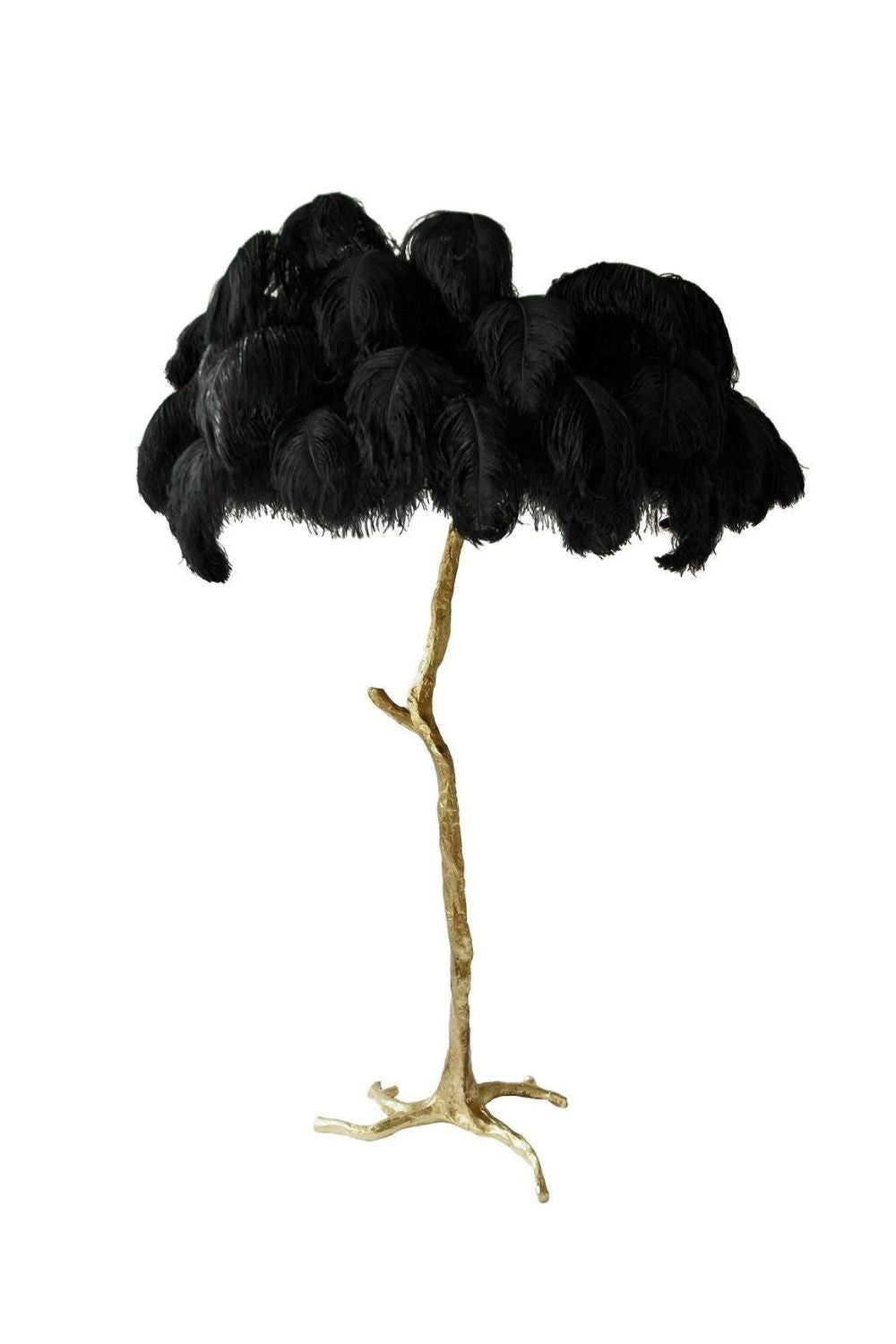 Ostrich Feather Floor Lamp - SamuLighting