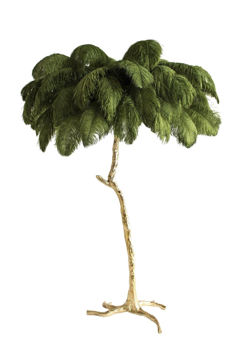 Ostrich Feather Floor Lamp - SamuLighting