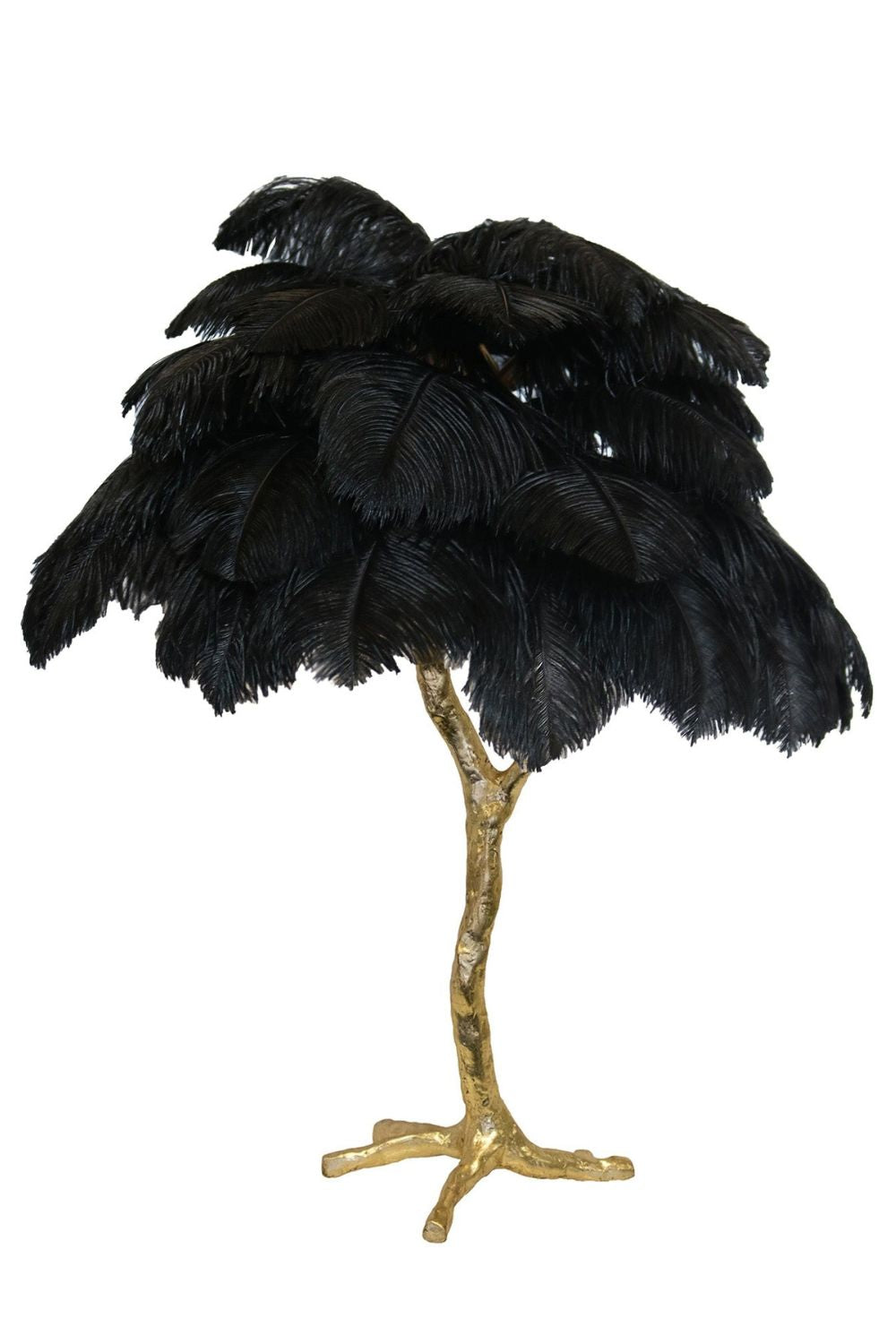 Ostrich Feather Table Lamp - SamuLighting