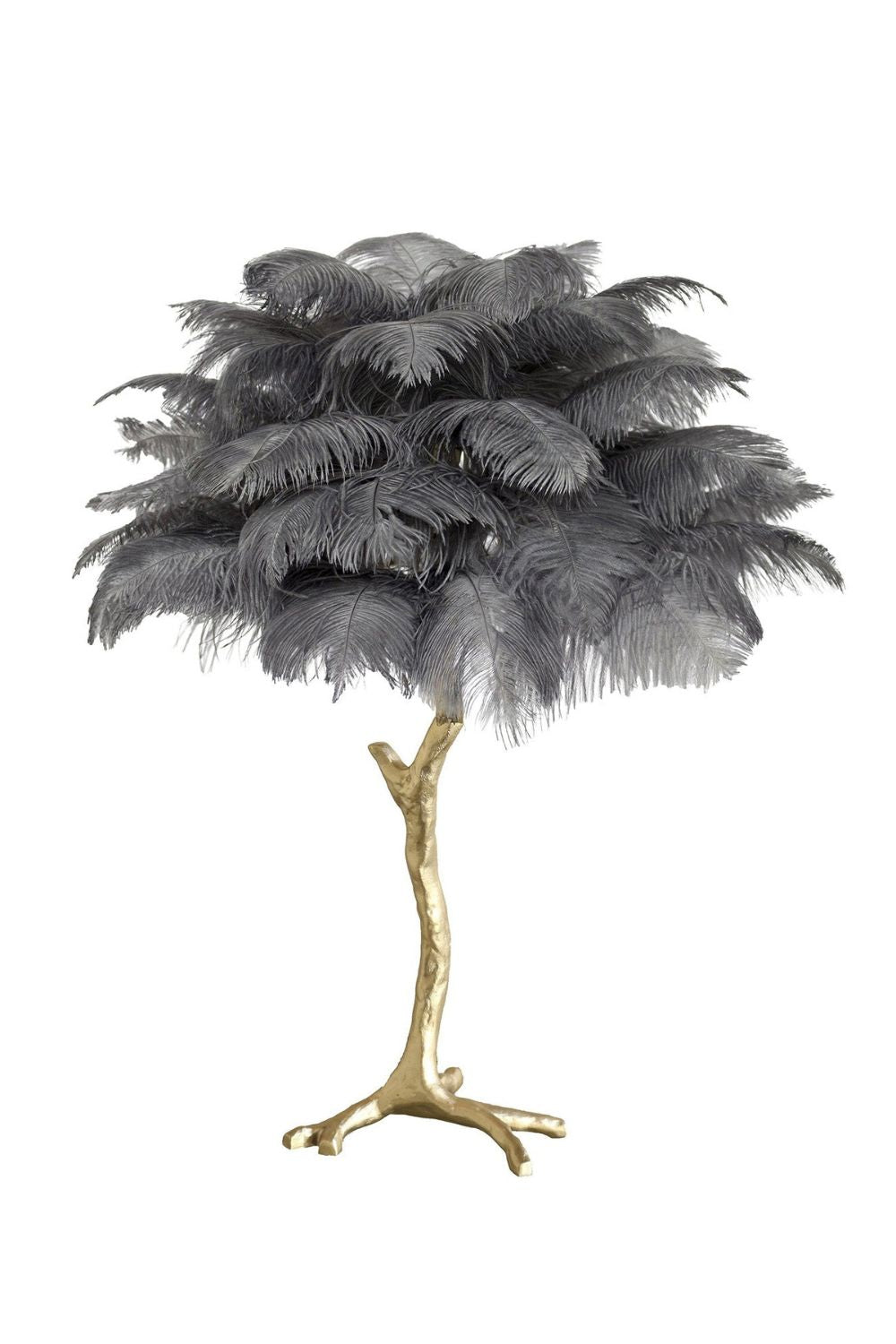 Ostrich Feather Table Lamp - SamuLighting
